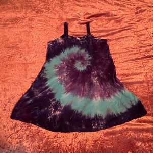 Girls Size L (10) Tie Dye Cali Kind Tank Dress